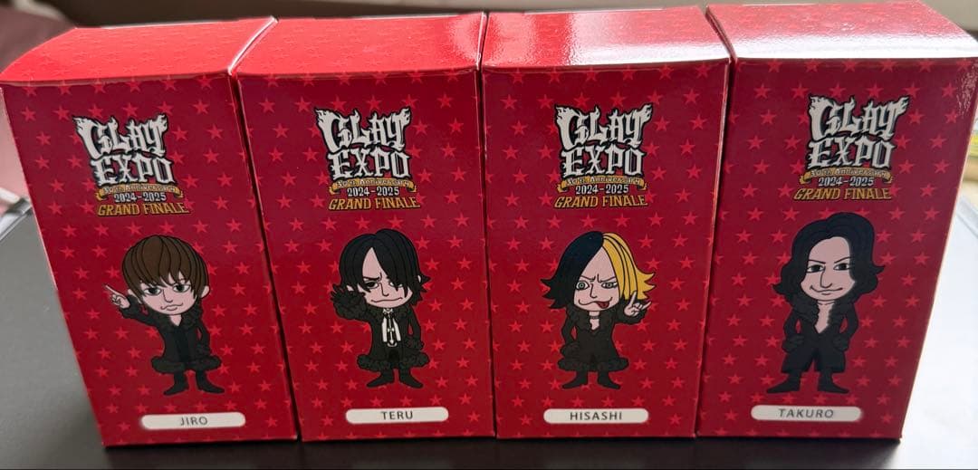 GLAY EXPO　2024-2025 フィギュア4体セット