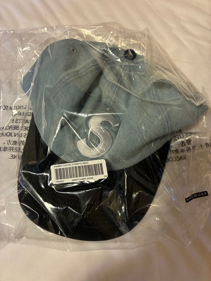 【新品未使用】Supreme Pigment Coated 2-Tone S