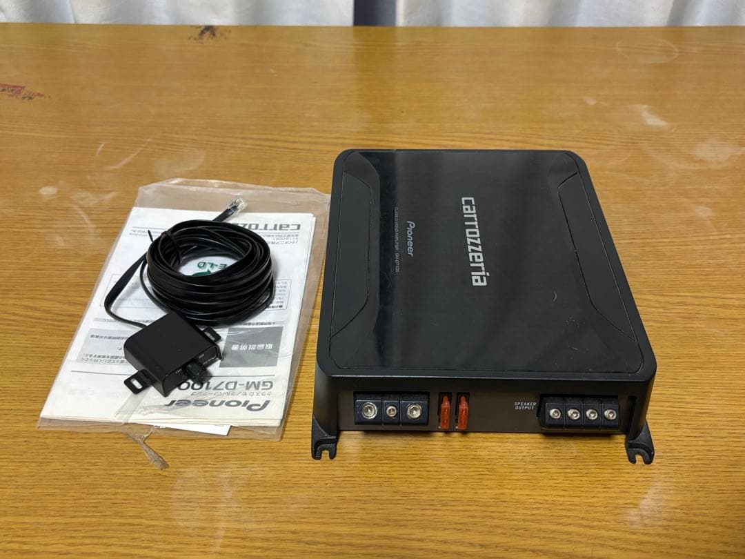 Pioneer GM-D7100アンプ 本体 リモコン