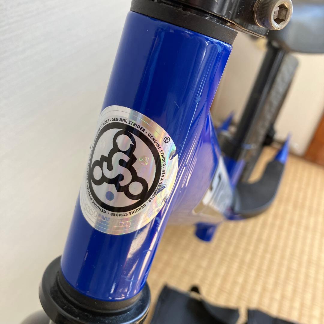 STRIDER 12 バランスバイク 青