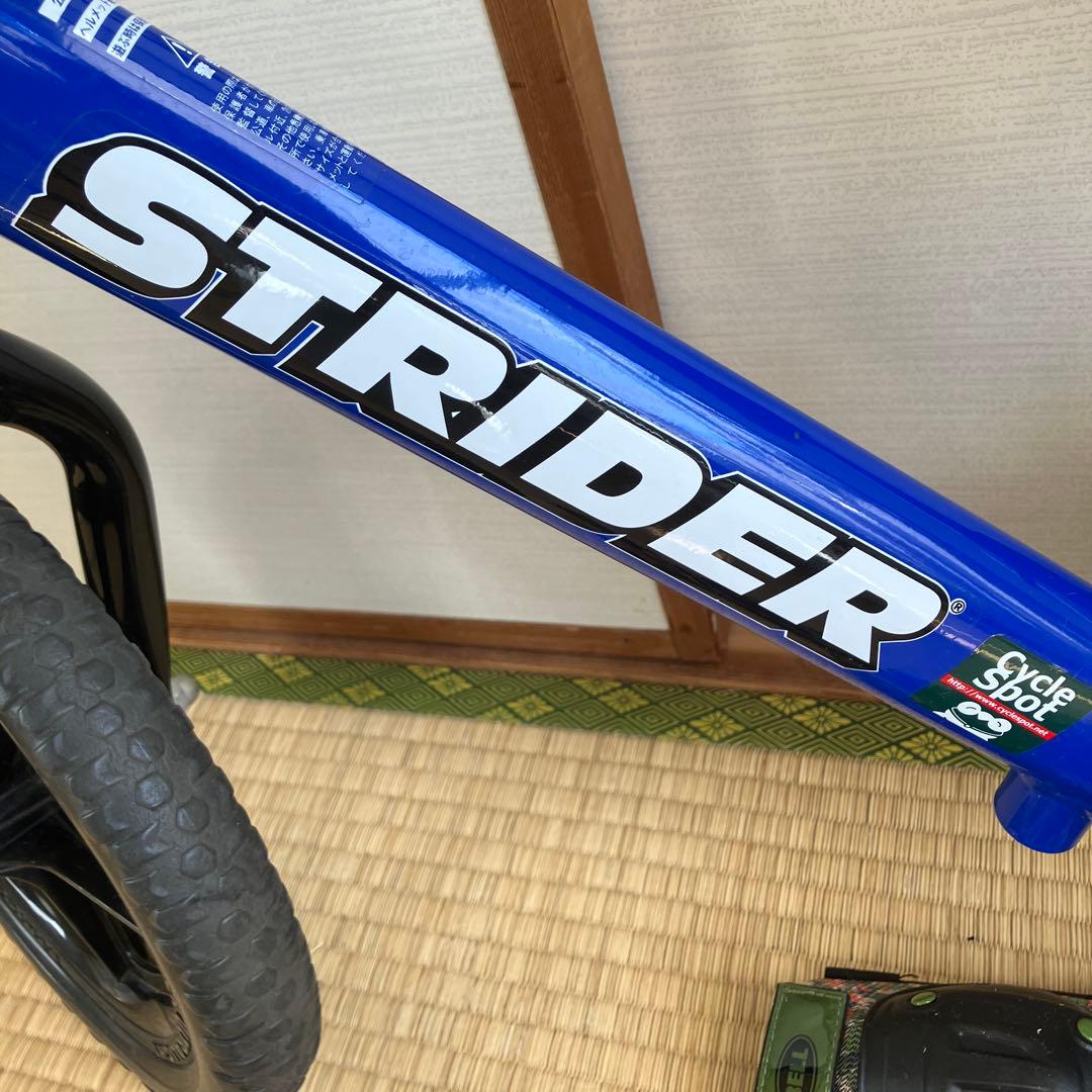 STRIDER 12 バランスバイク 青