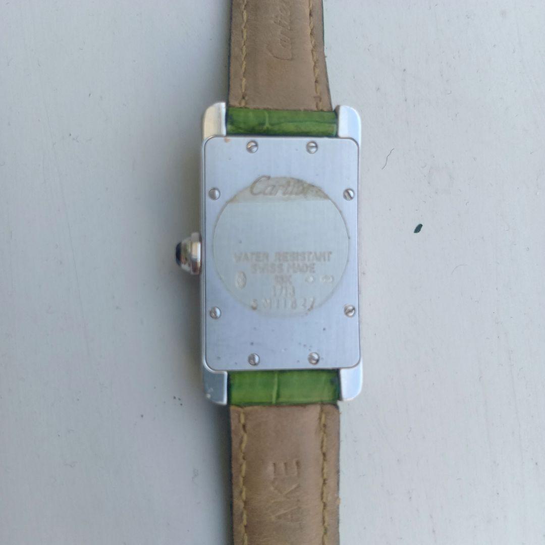 Cartier カルティエタンクアメリカン替えベルト付き
