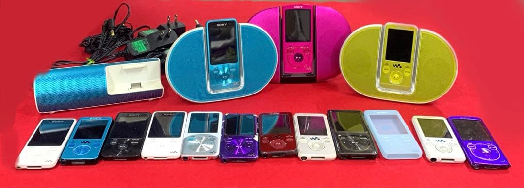 SONY ウォークマン14点＆スピーカー4点 セット 起動確認済み ジャンク品