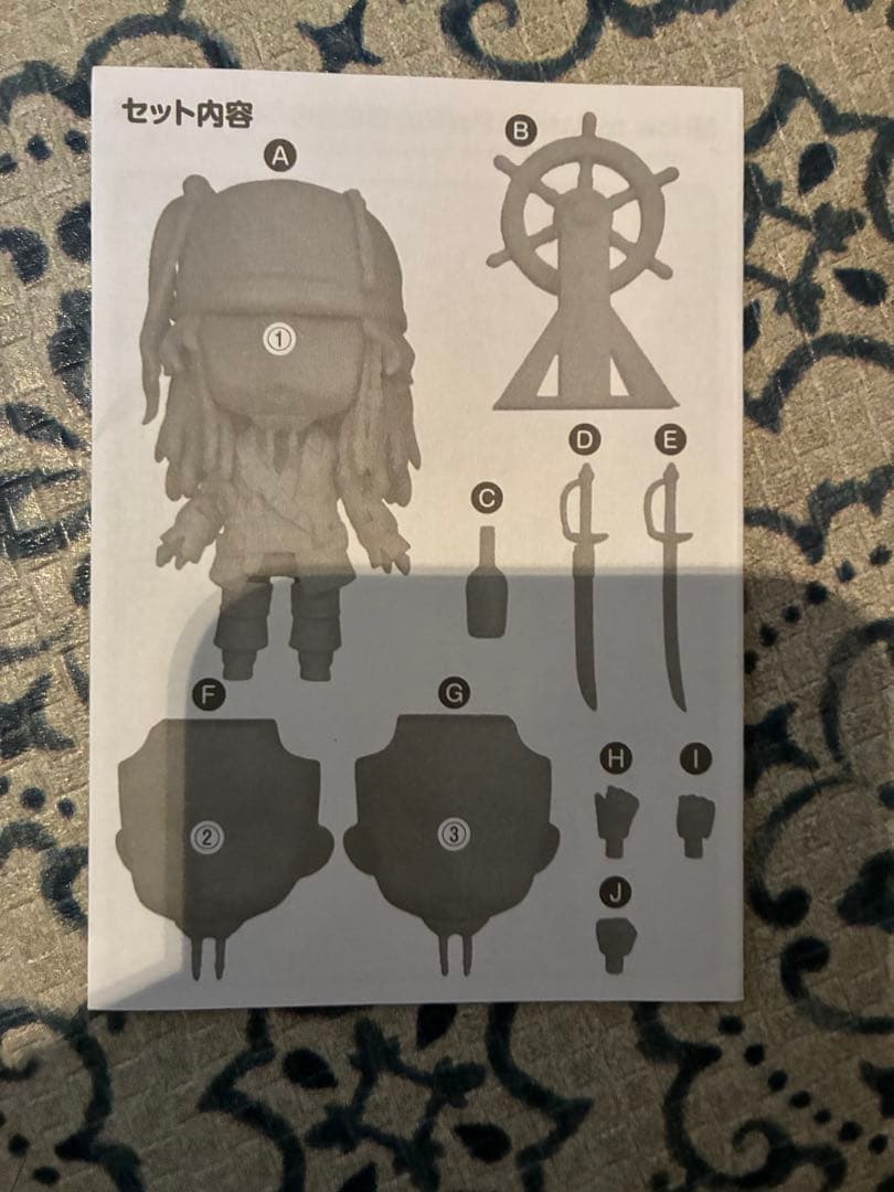 ねんどろいど パイレーツ・オブ・カリビアン　ジャック・スパロウ　1557