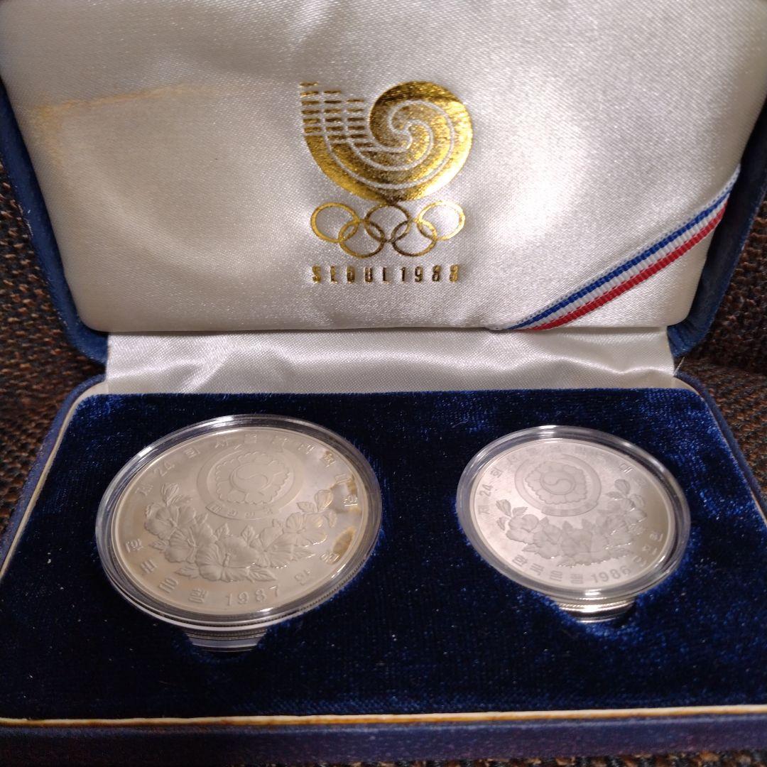 ◼️1988年 ソウルオリンピック 記念硬貨セット
