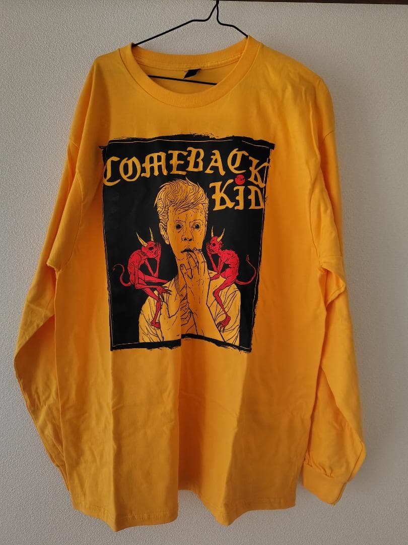 【値下げ】【新品未使用】COMEBACK KID ロンT XLサイズ
