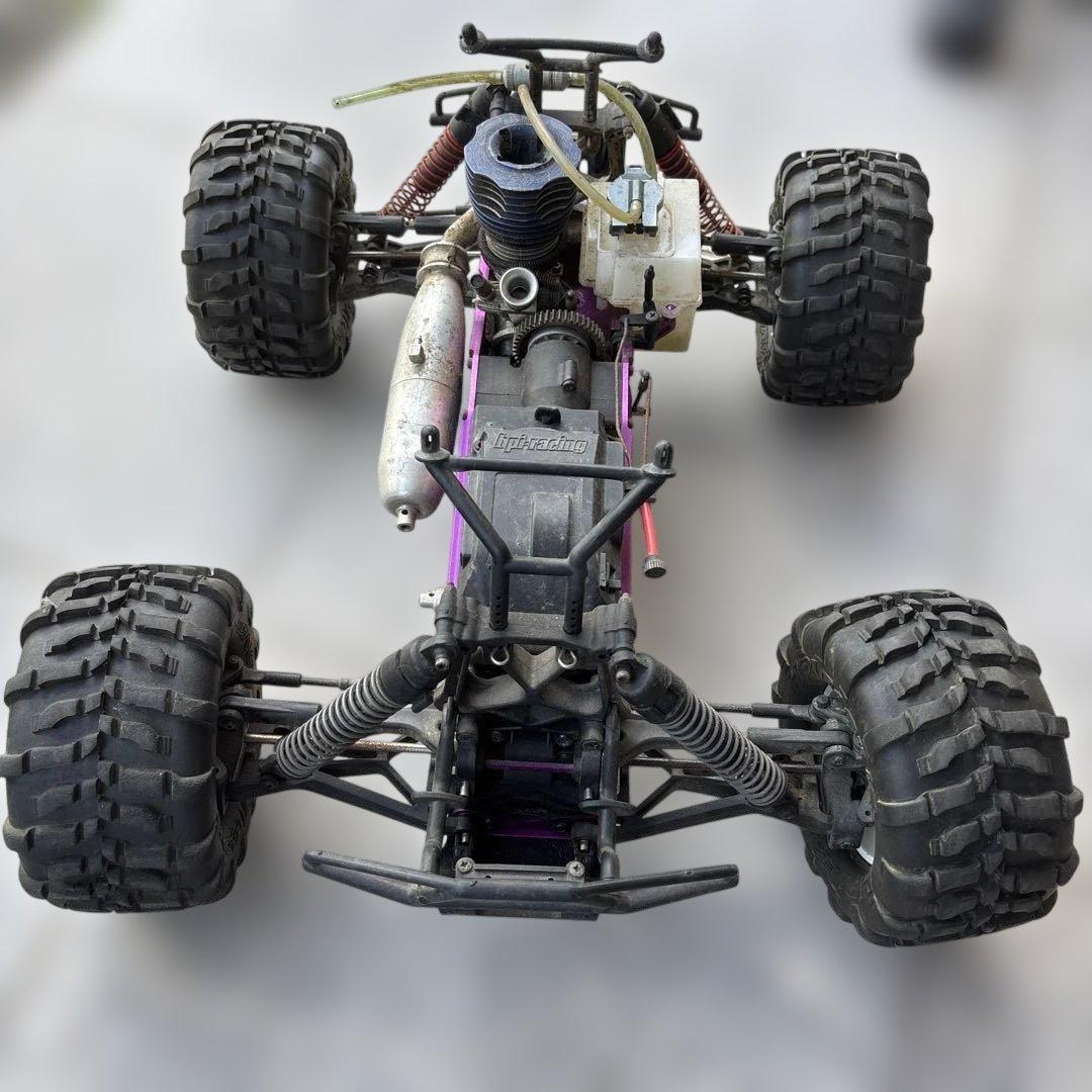 チ*ン様 hpi サベージ エンジン サーボ付き