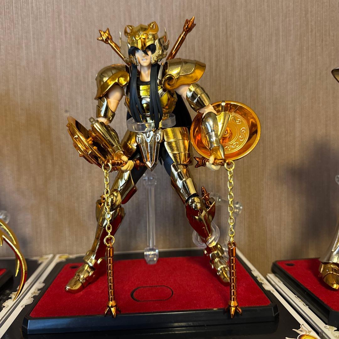 【開封品】聖闘士聖衣神話EX サジタリアス星矢 ライブラ紫龍 アクエリアス氷河