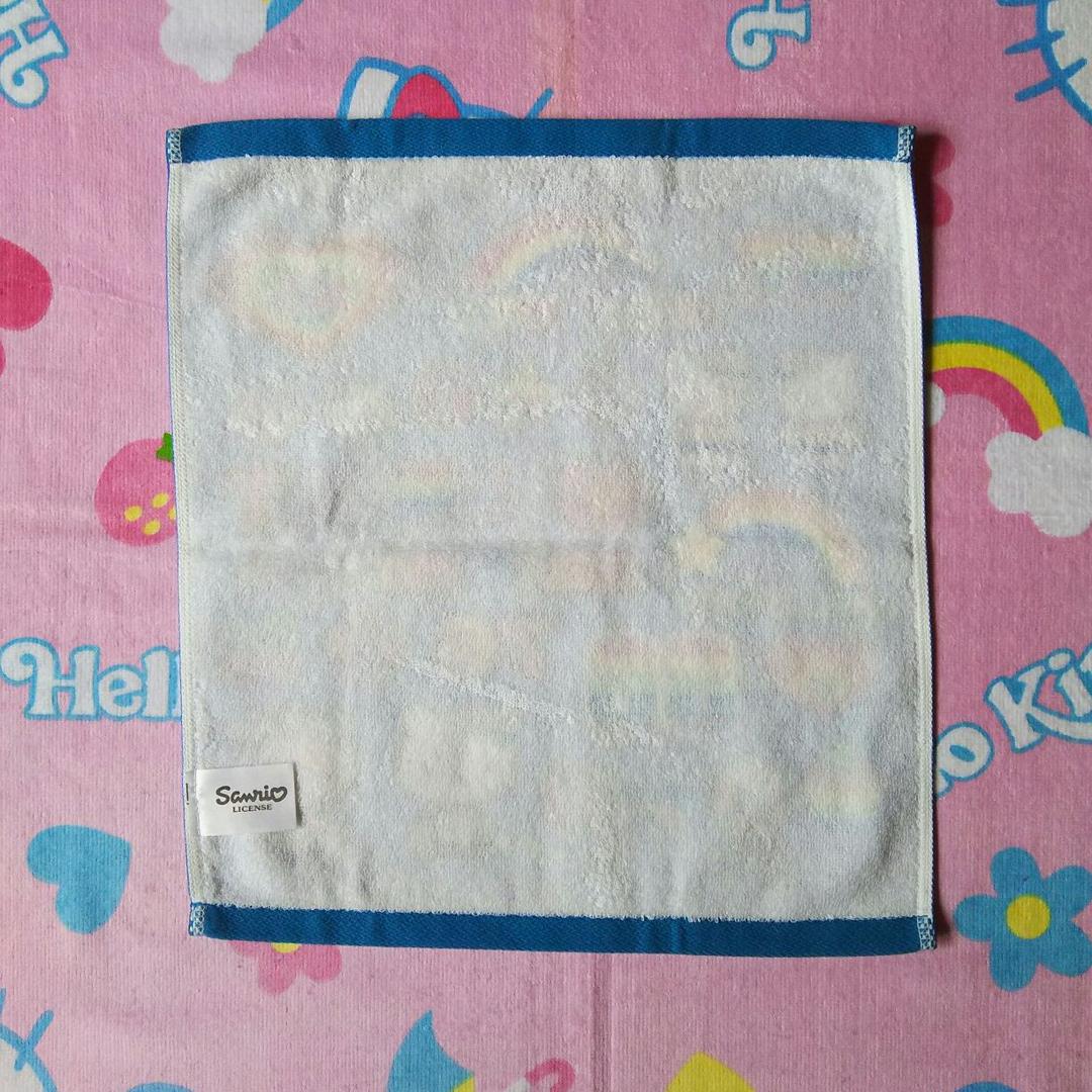 キティ＆ミミィ♪サンリオ♪新品未使用ハンドタオル♪2002年