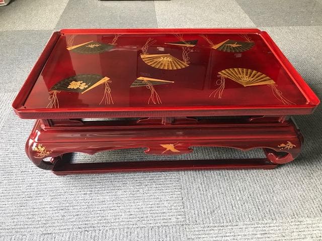 輪島塗　花台　美品