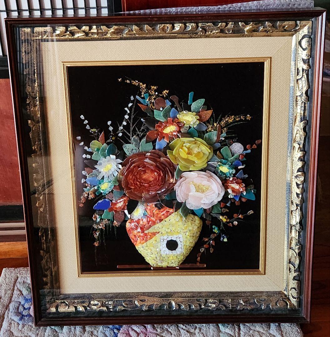 特大サイズ！　宝石画、貴石画