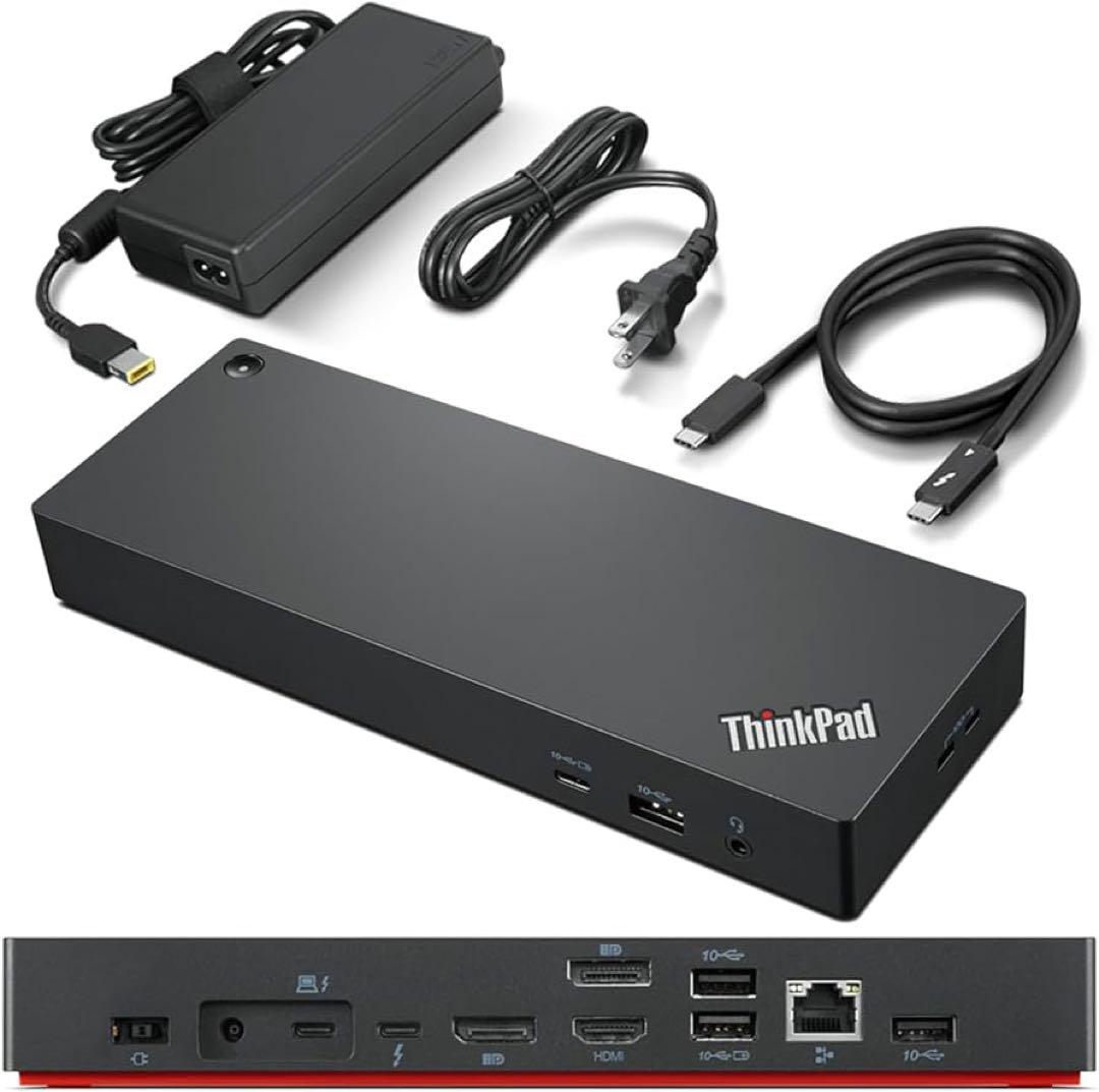 新品ThinkPad Thunderbolt 4ドック 40B00135JP
