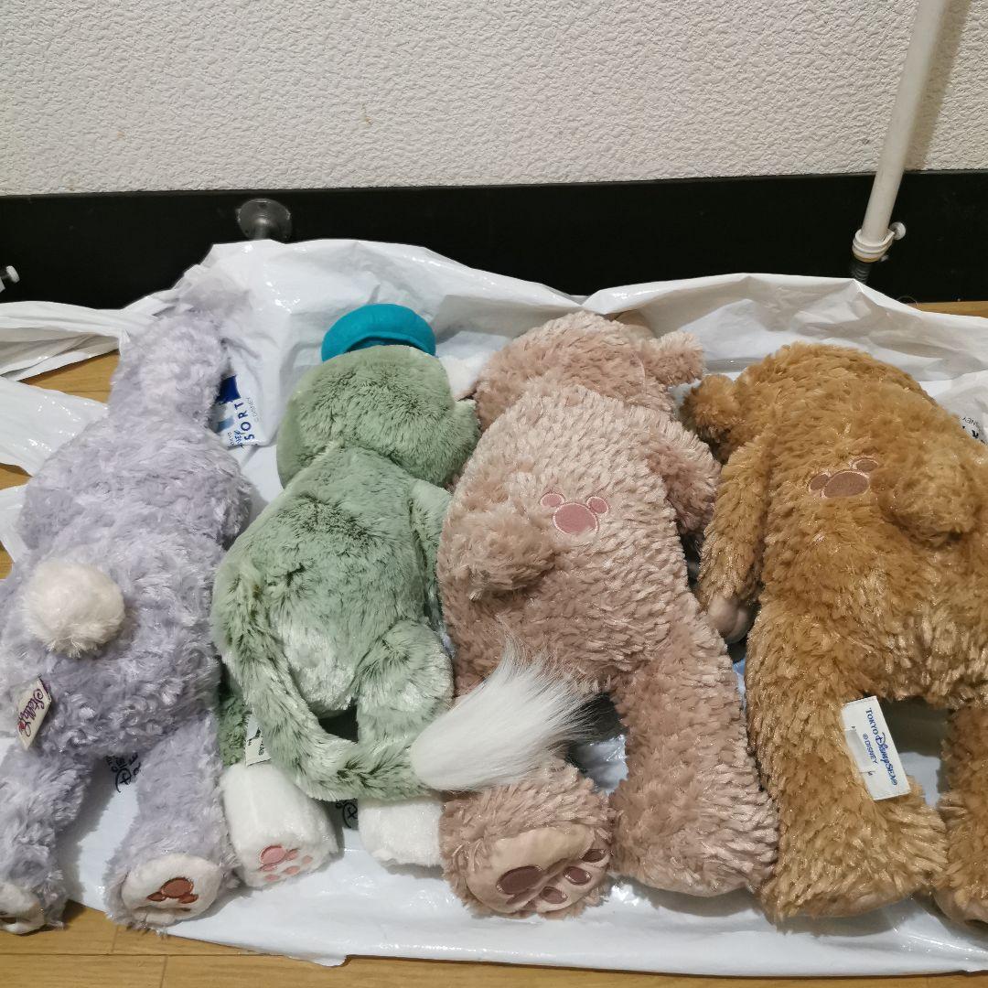 新品　ぬいぐるみ　ダッフィー　シェリーメイ　オルメル　ステラルー　ディズニー