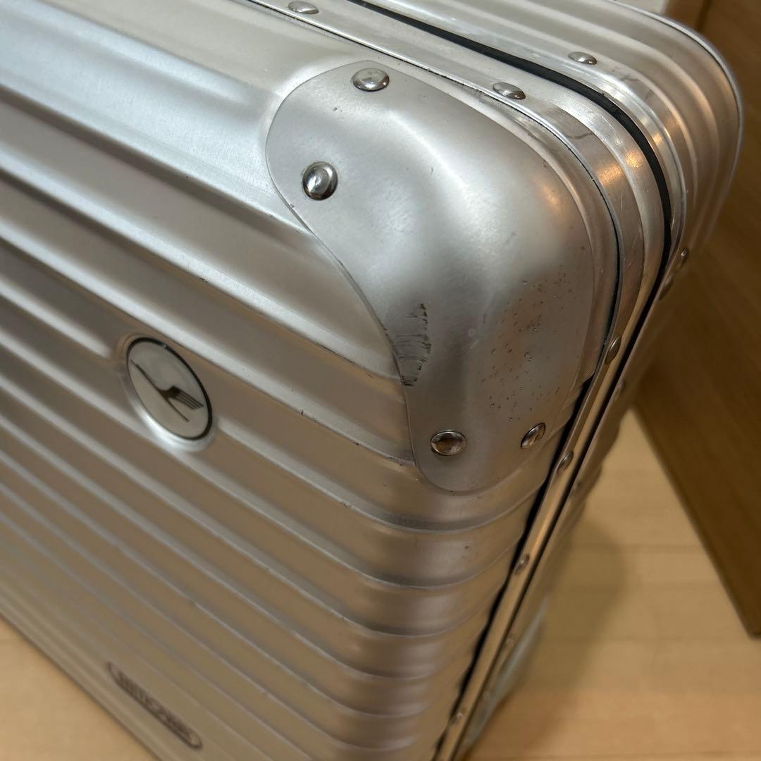 廃版希少☆人気☆黒ロゴ☆リモワ ルフトハンザ ビジネストロリー 28L 2輪