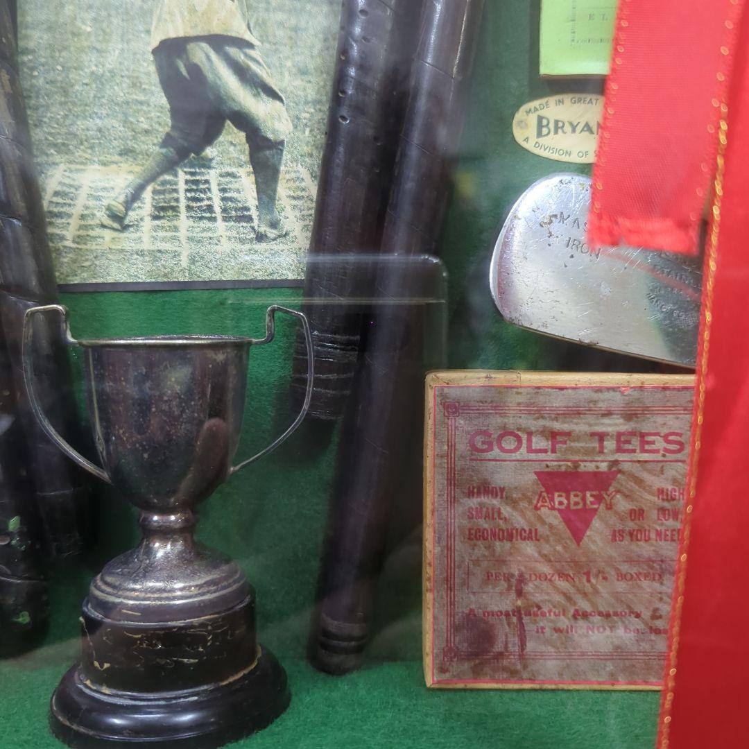 アンティークゴルフ　デコパージュ