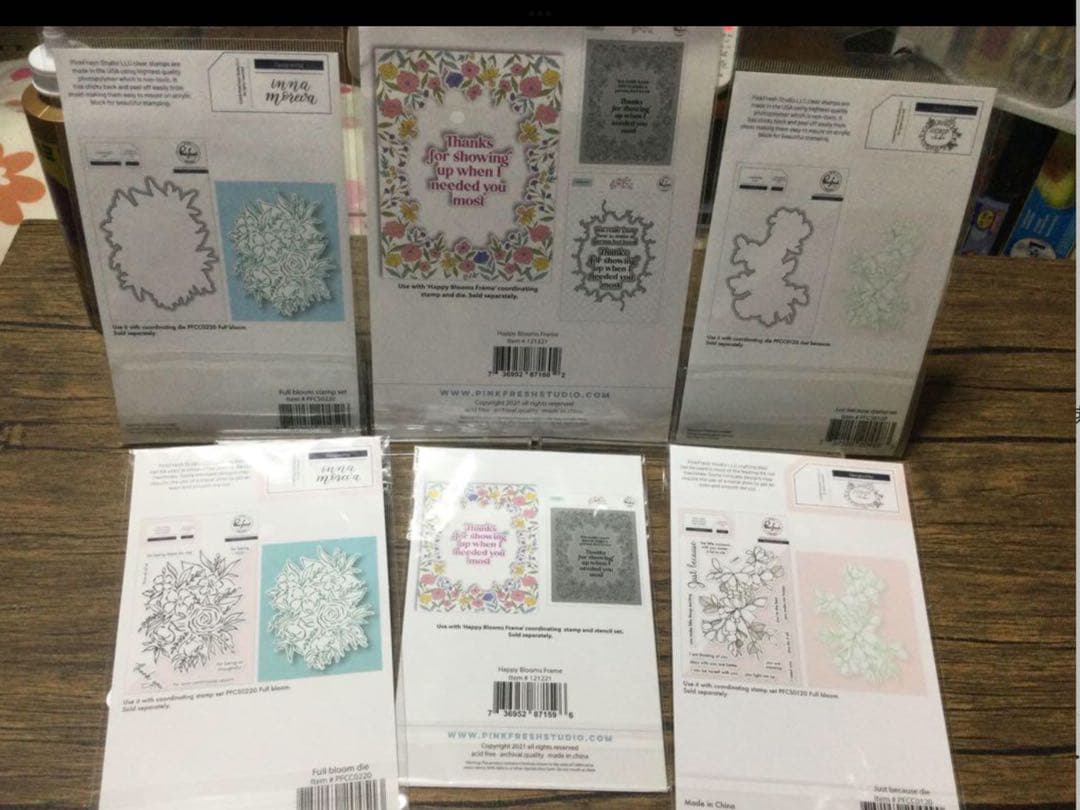 Altenew、Pinkfreshまとめて10セット