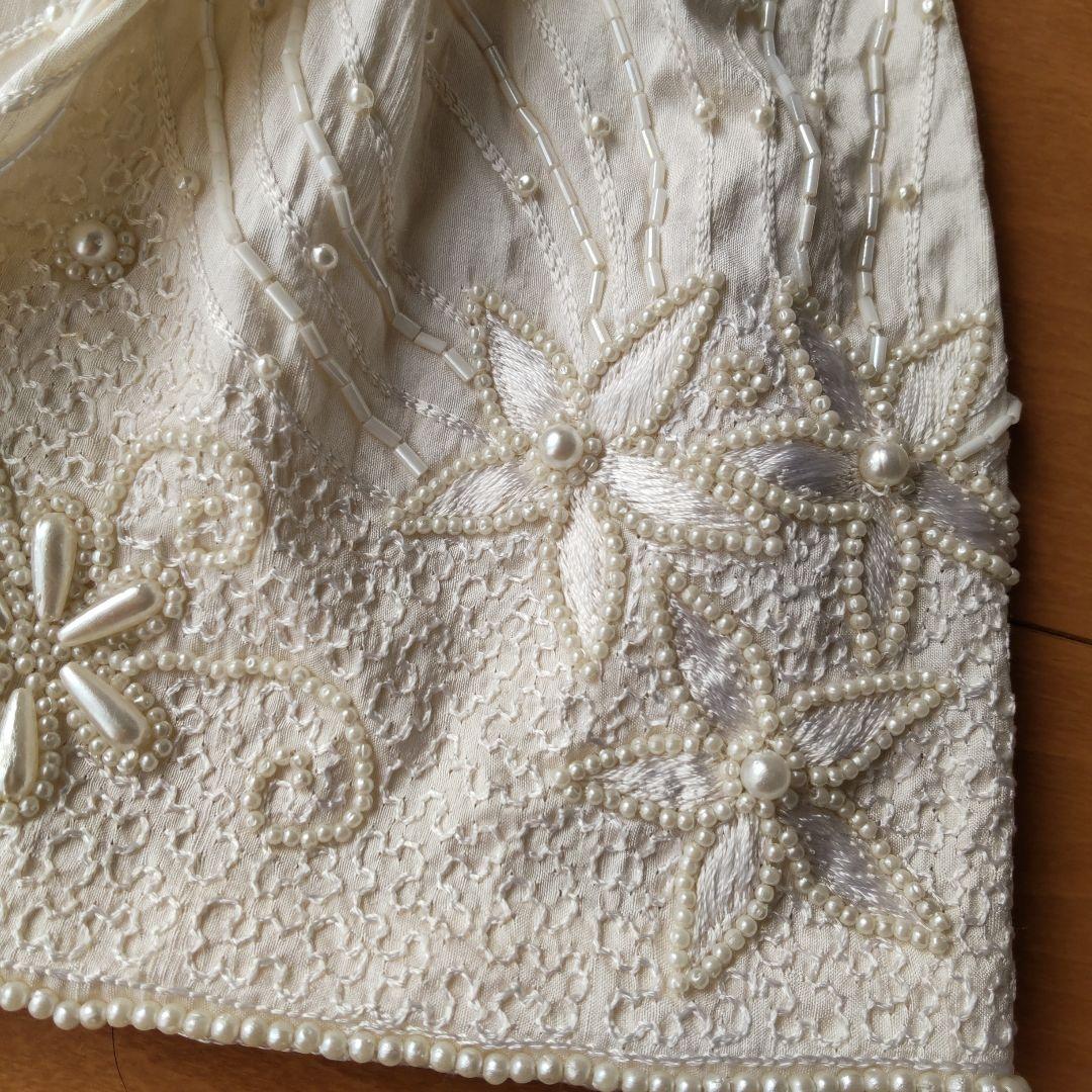 ヴィンテージのドレスをリメイクしたドールドレス♡