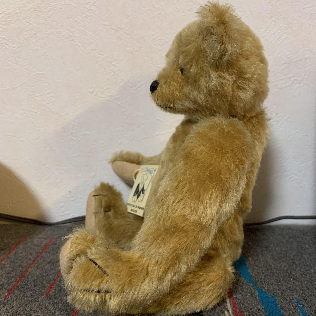 イギリス 作家もの テディベア 1996年製 モヘア