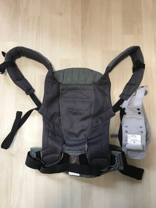 エルゴベビー 360 ベビーキャリア クールエア メッシュ カーボングレー