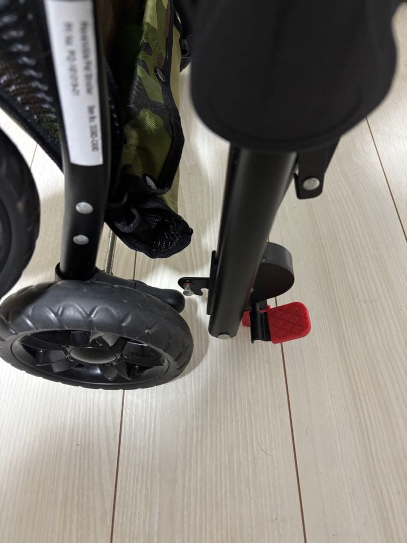 【美品】ピッコロカーネ プリモ 迷彩 ペットカート 数回使用のみ 倉庫保管