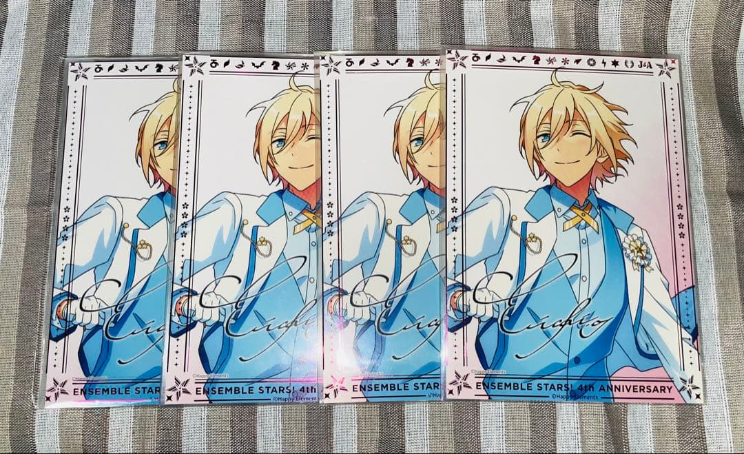 あんさんぶるスターズ 天祥院英智 4周年 感謝祭 缶バッジ・ブロマイド