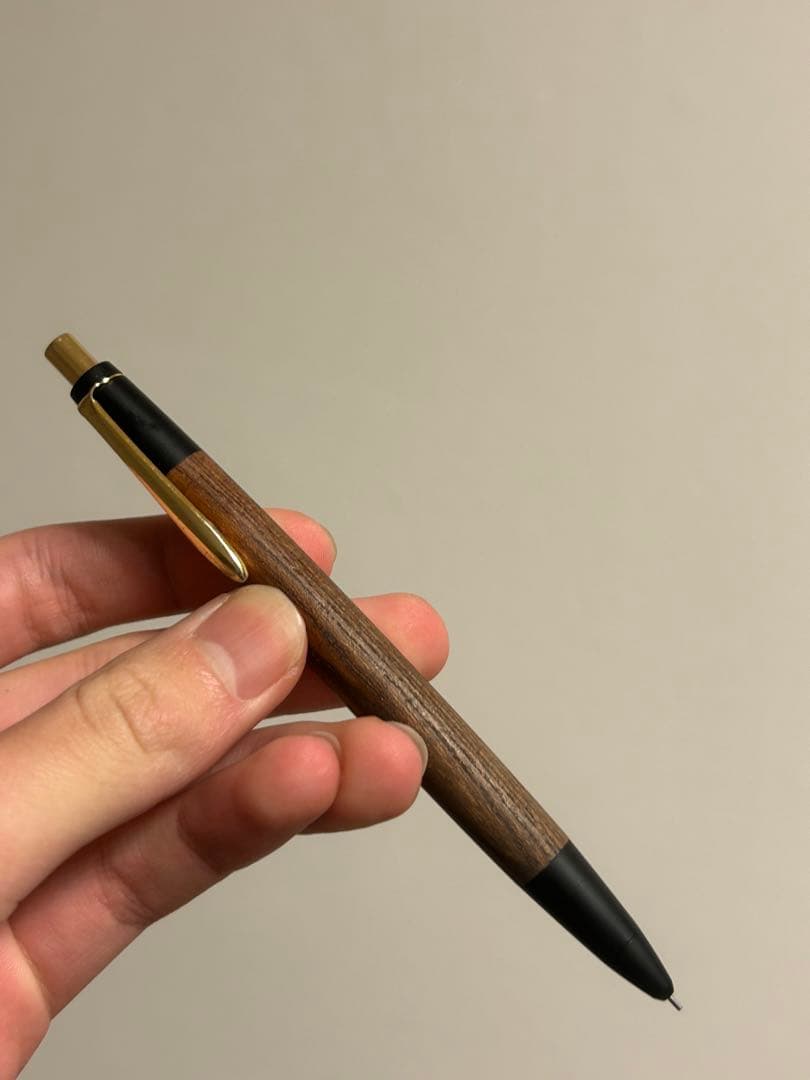 野原工芸 新型 欅 シャープペンシル