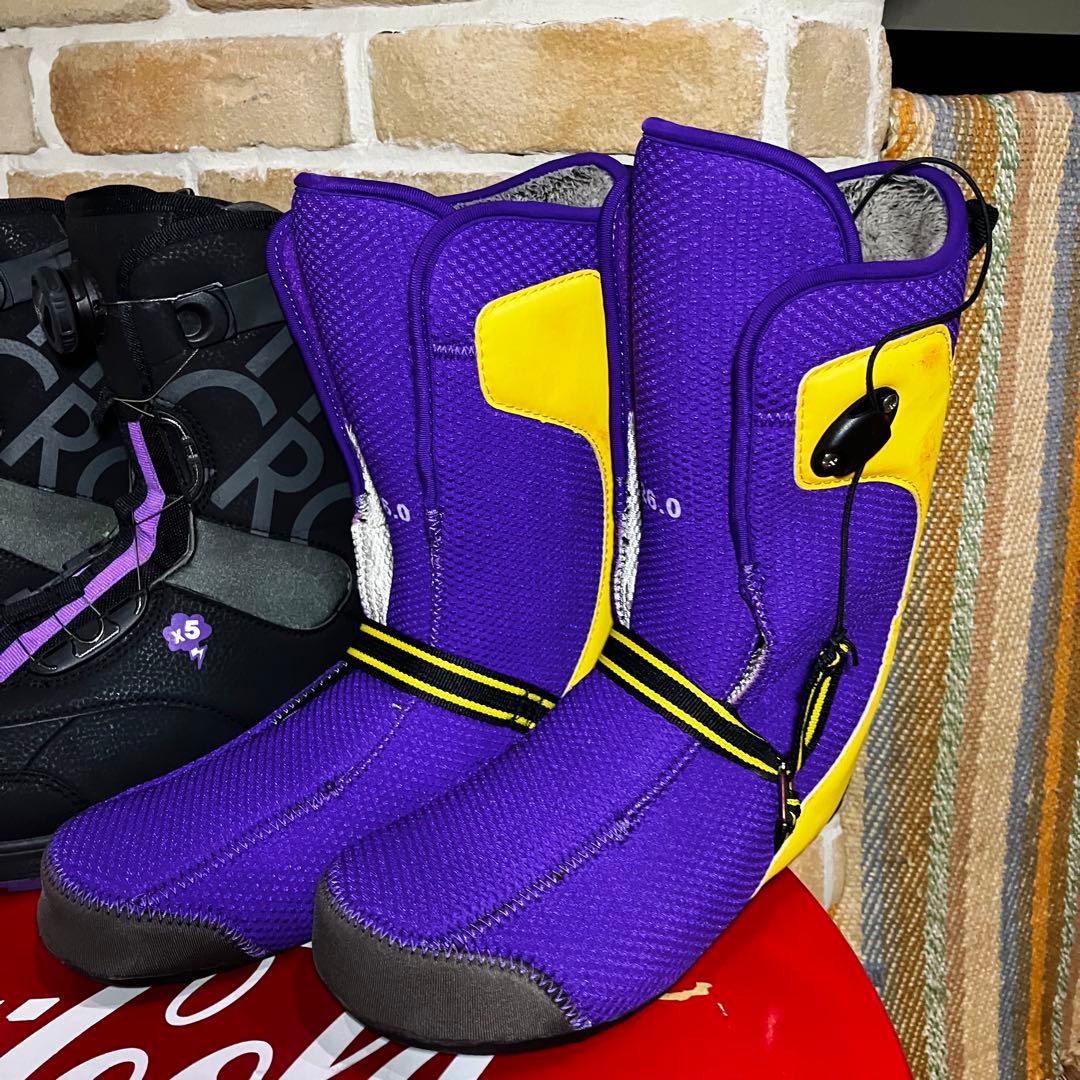s*e様 1日使用・極美❣️X5 CROSS FIVE スノボブーツ　PX-BO