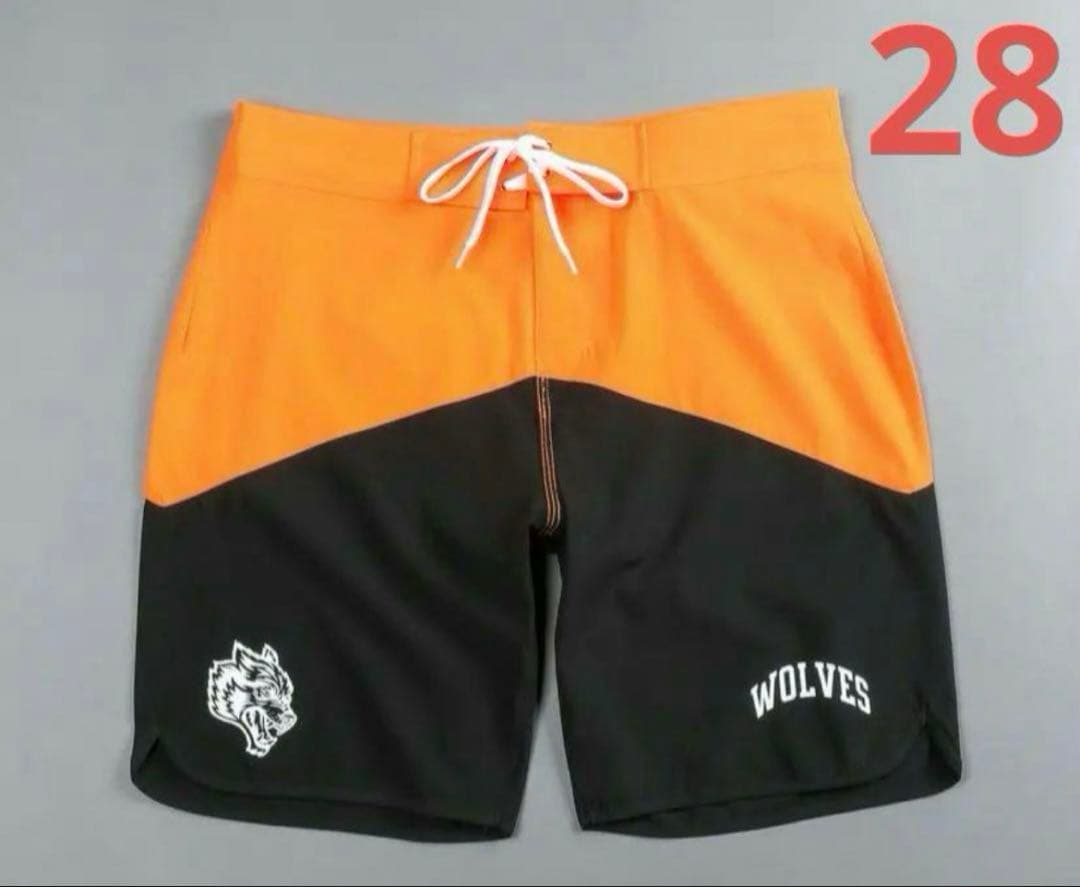 5480人気　darc sport　ダルクスポーツ　ステージショーツ 橙黒色