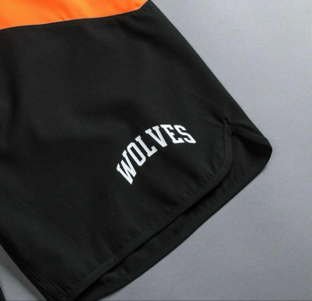 5480人気　darc sport　ダルクスポーツ　ステージショーツ 橙黒色