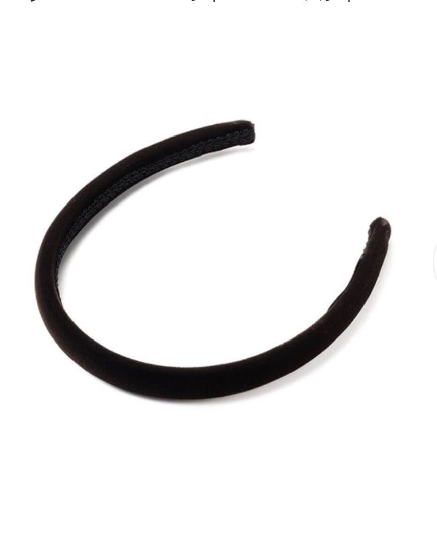 コンプレックスビズ　ソフトエレガントベルベット フレキシフィットヘアバンド