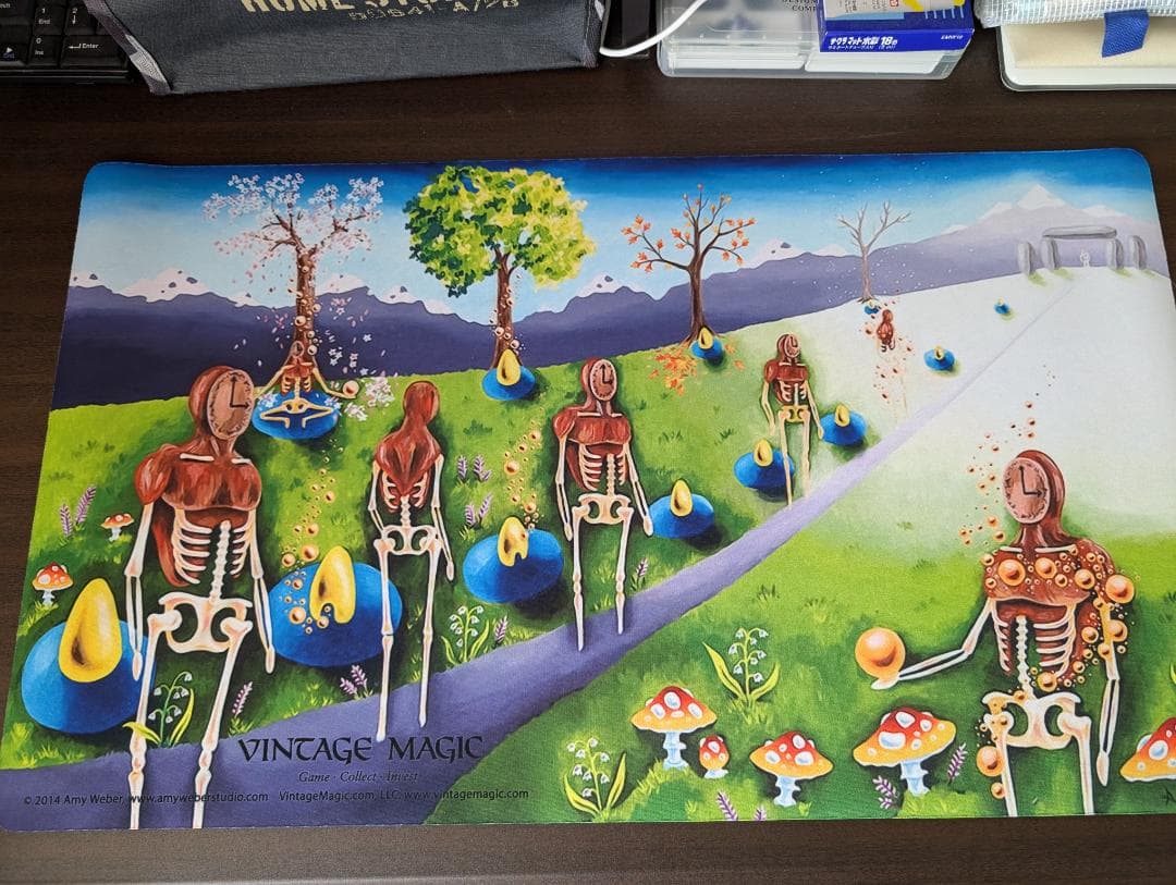 MTG Time Walk Amy Weber プレイマット