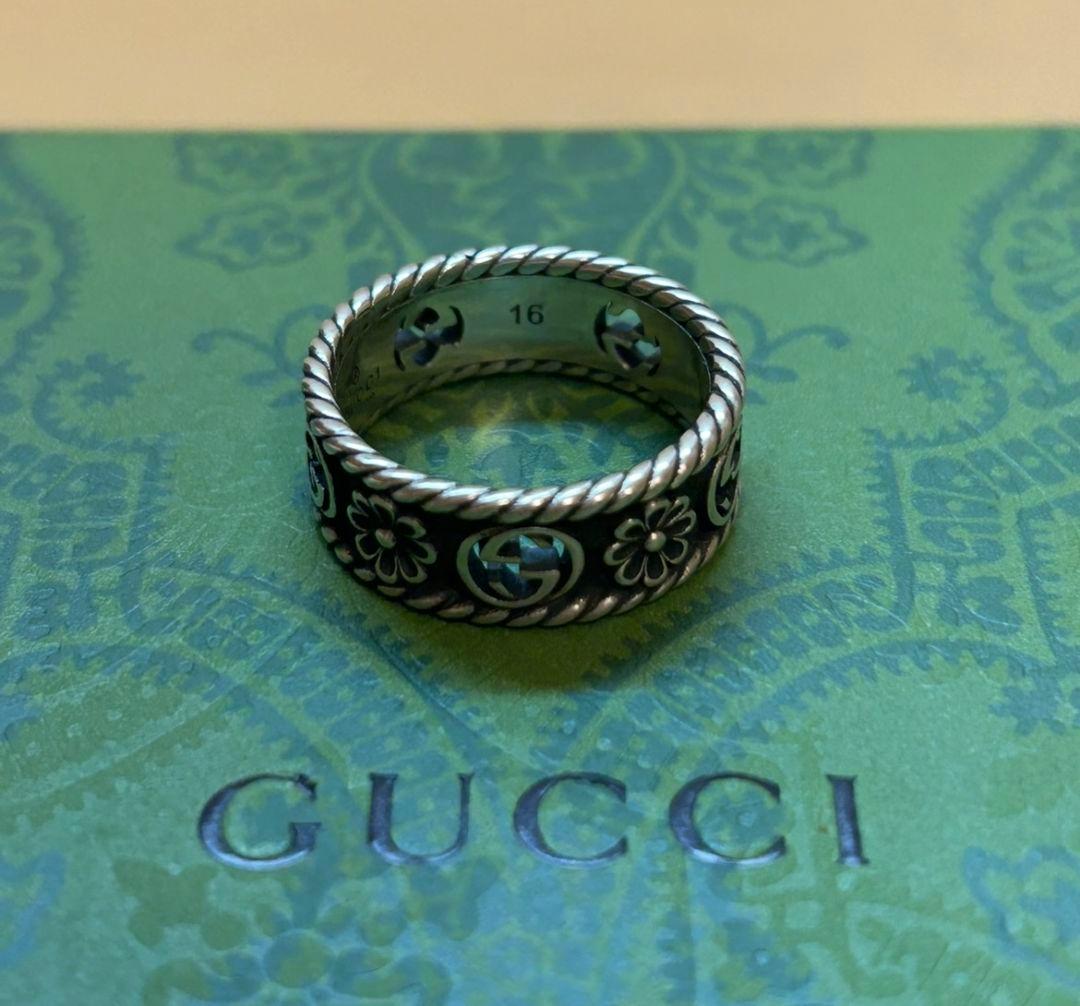 GUCCI　フラワーリング　16号