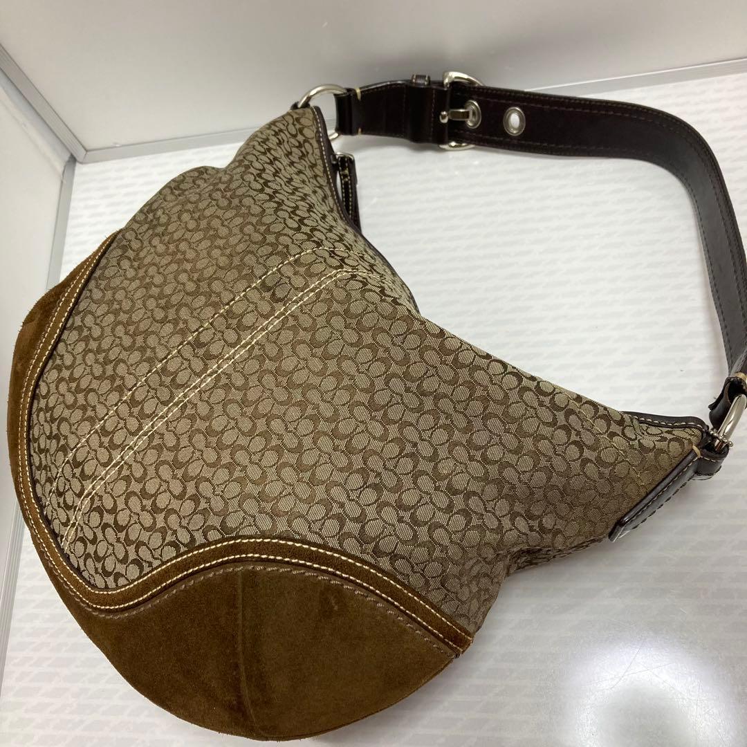 バッグ COACH Shoulder Bag Hobo half moon round