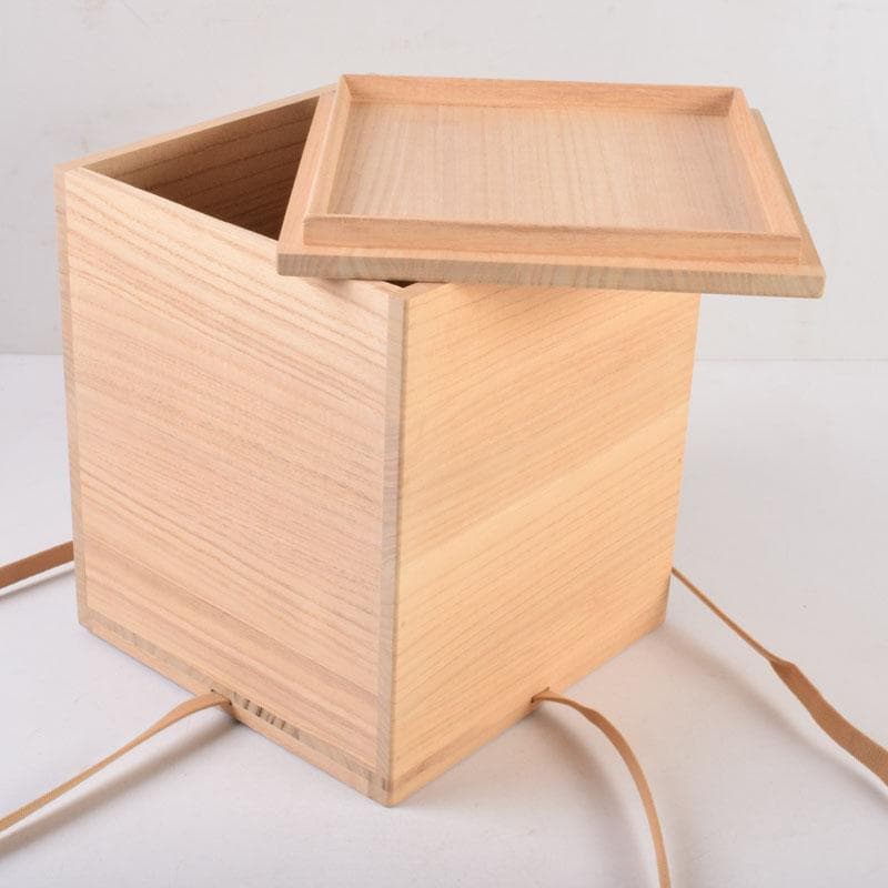 備前焼　木村利正作　双耳水指　共箱　C　8459A