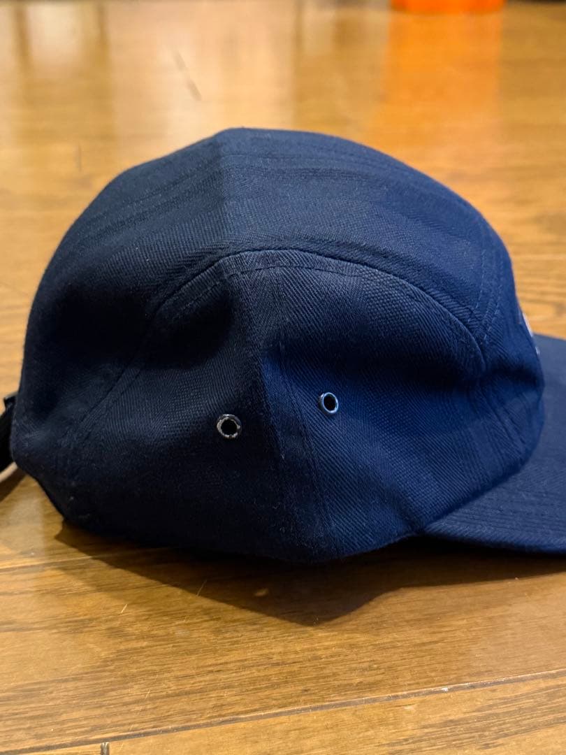Supreme ネイビー 5パネルキャップ