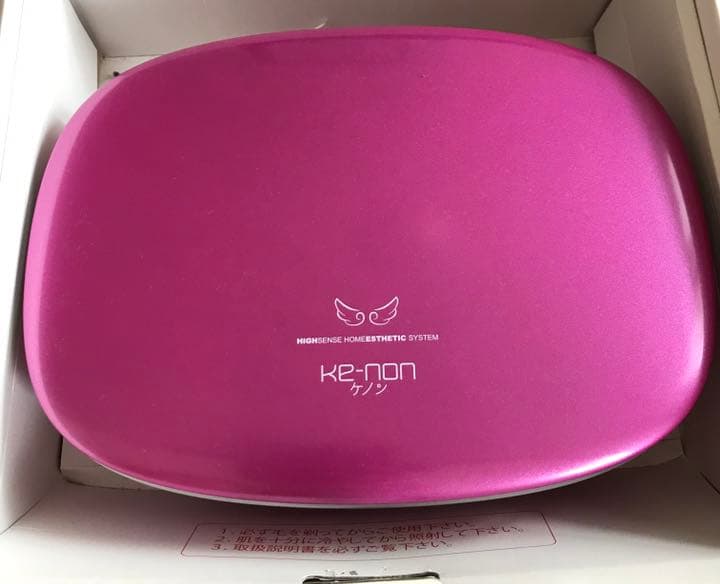 ケノン　脱毛器　ピンク　カートリッジ付き