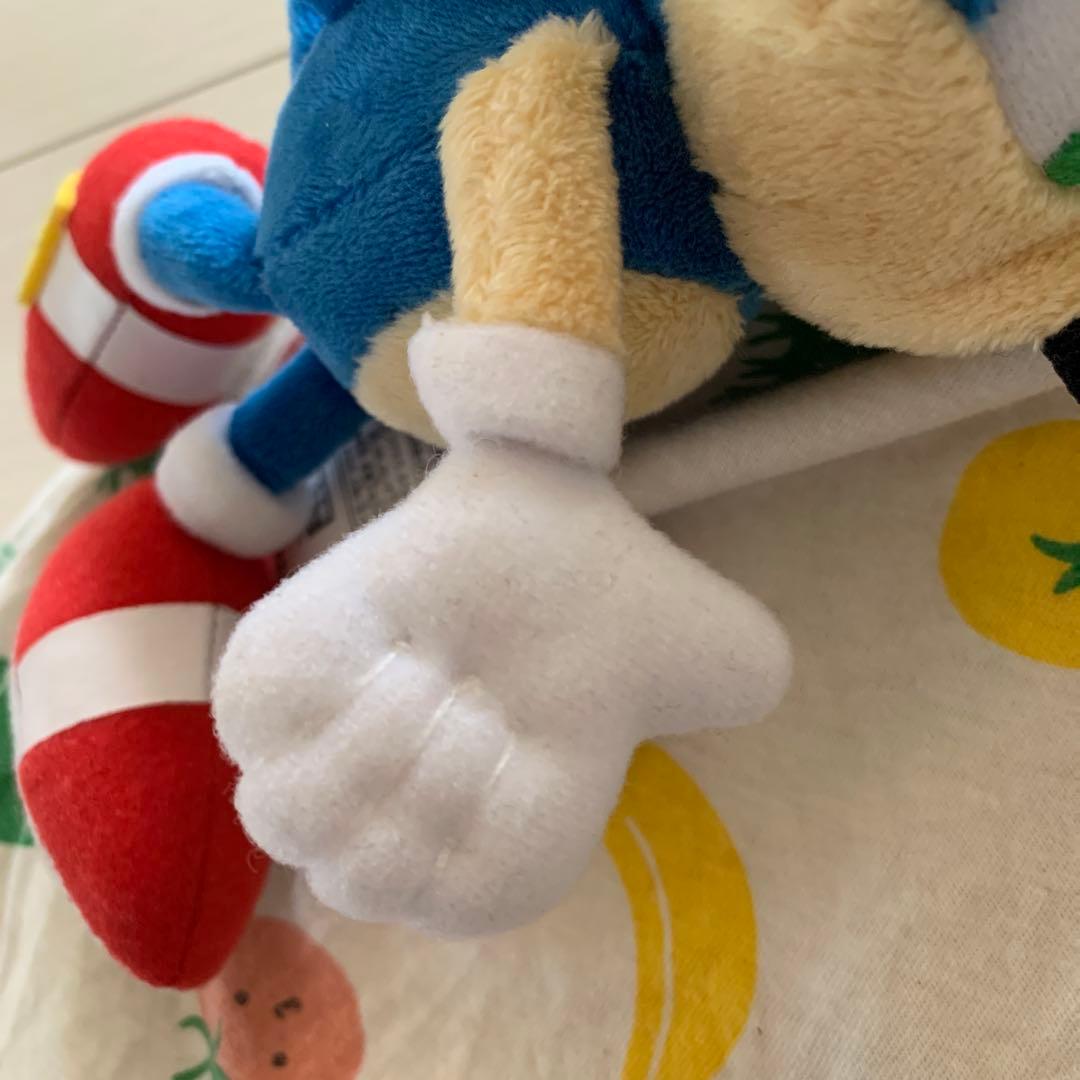 SONIC SEGAソニックザヘッジホッグ　ぬいぐるみ　三英　S