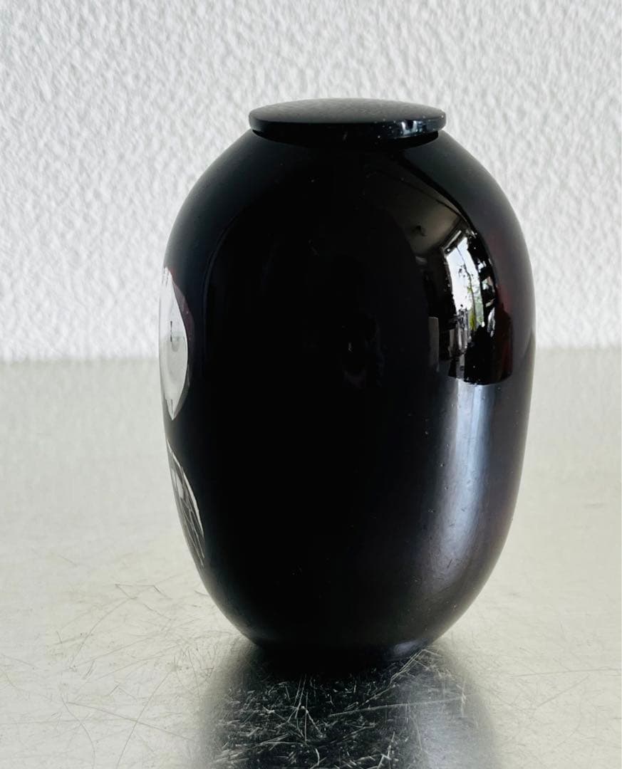 中野幹子　ガラス　見立て　茶器　茶道　茶箱　茶籠