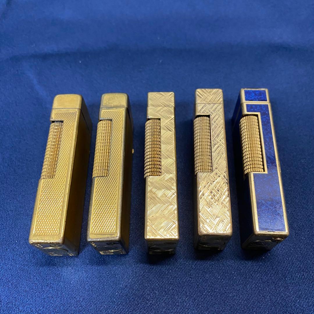 ダンヒル ライター 5個セット 火花確認済み