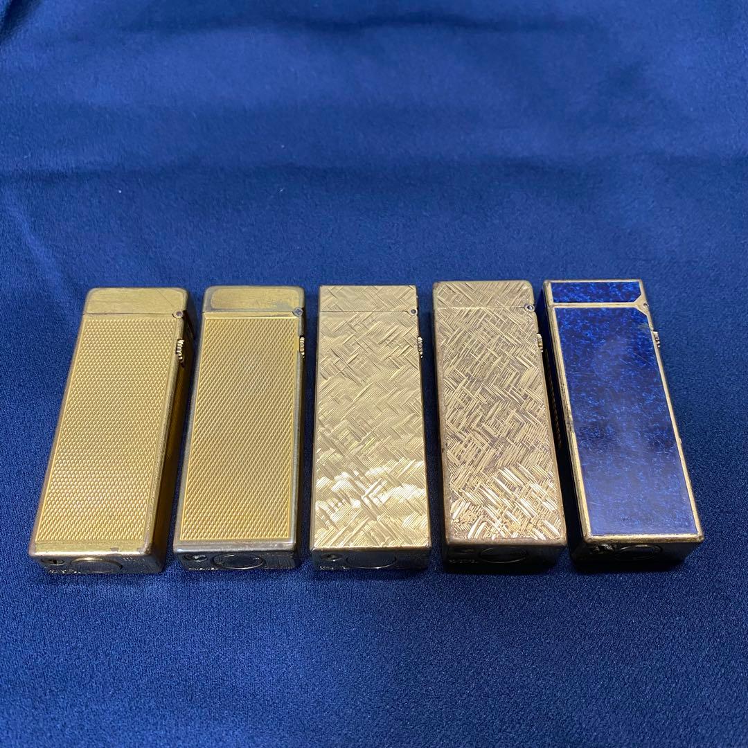 ダンヒル ライター 5個セット 火花確認済み