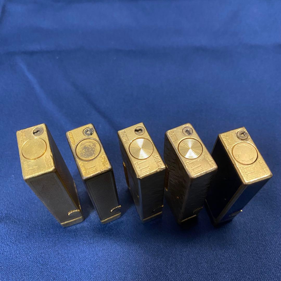 ダンヒル ライター 5個セット 火花確認済み