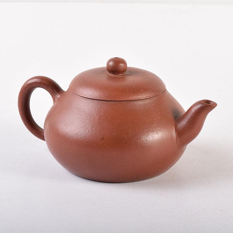 中国　孟臣製　清泉石上流　紫砂　朱泥　急須　茶壷　C　R7871