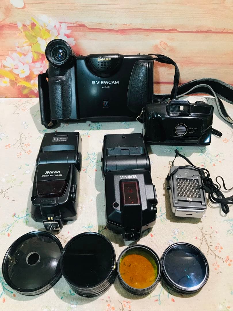 ビデオカメラ ビンテージ露出計 ブラウン BRAUN スピードライトまとめ売り