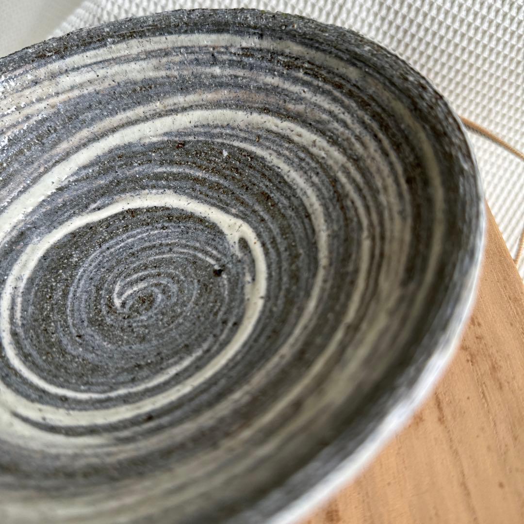 ★ 茶碗　白釉刷毛目　船木研児　★ 茶道具　茶盌