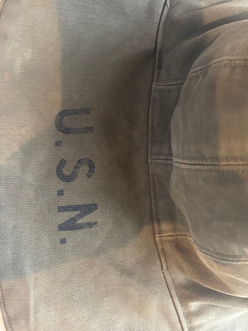 USNAVY デッキキャップ 大戦 WW2 米軍 Vintage 40s