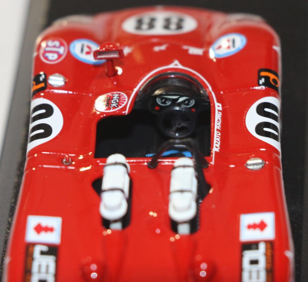 ベストモデル（伊）製1/43　ポルシェ９０８Ⅱ　風戸裕１９７１年富士マスターズ