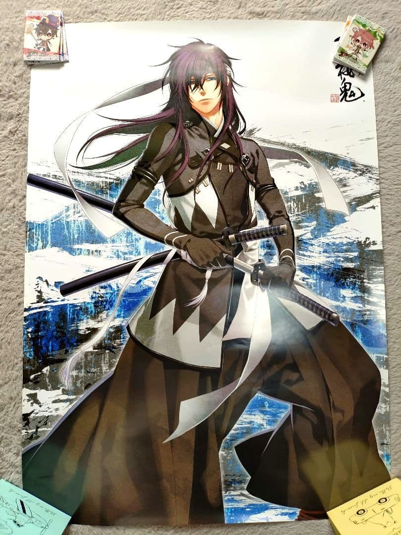 薄桜鬼 合戦 B2ポスター カズキヨネ 8枚セット C77 コミケ