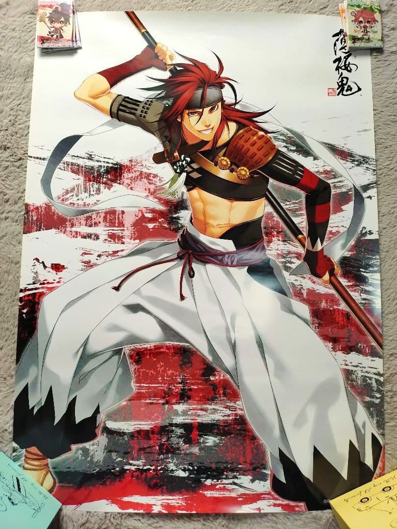 薄桜鬼 合戦 B2ポスター カズキヨネ 8枚セット C77 コミケ