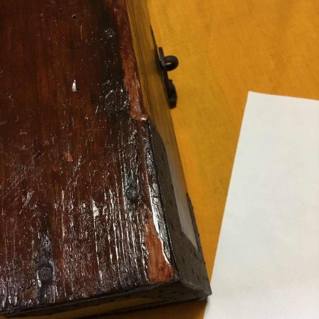 昔の箱です、重いです。　難あり