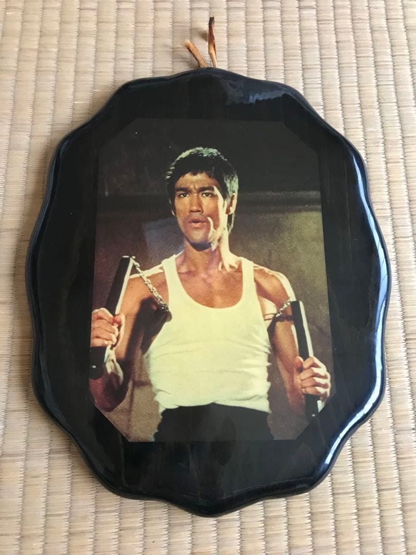 ブルース・リー　木製壁掛け